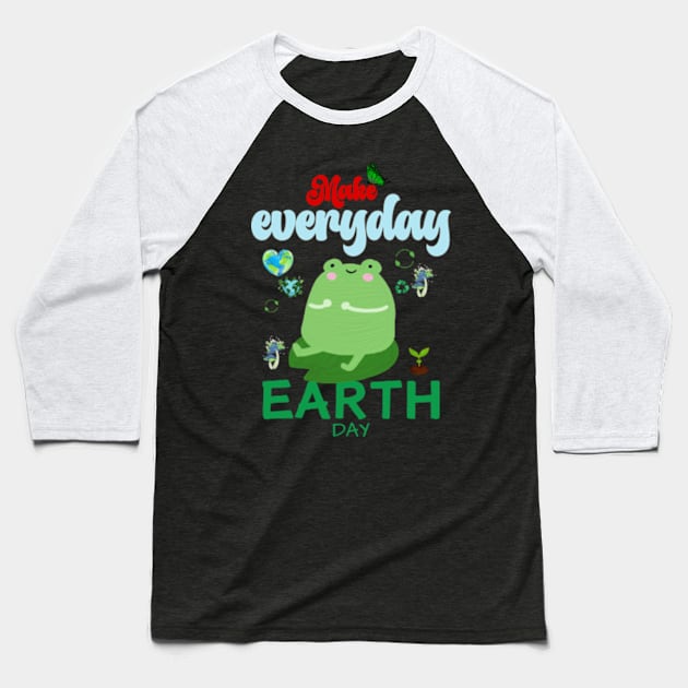 happy funny  earth day 2024 gift april 22 Cute Teacher  Lover Rainbow Baseball T-Shirt by graphicaesthetic ✅